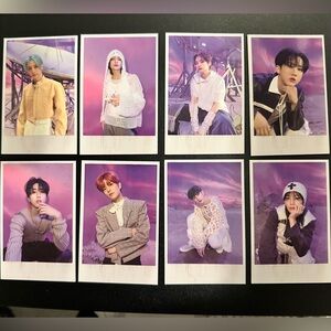 Stray Kids Rockstar OT8 photo card set
